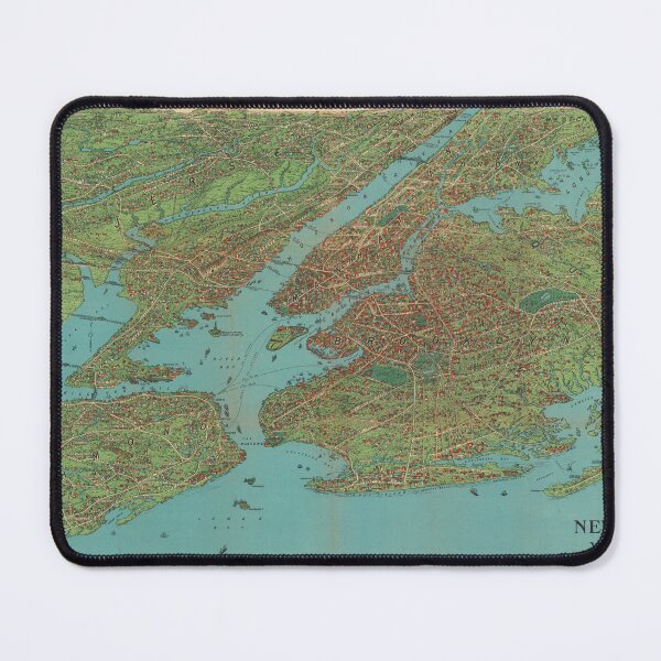 Item preview, Old map of New York (1925) designed and sold by coolshitba.