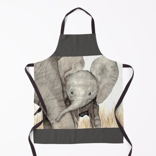 Item preview, Pachyderm Peekaboo designed and sold by Franclynart.