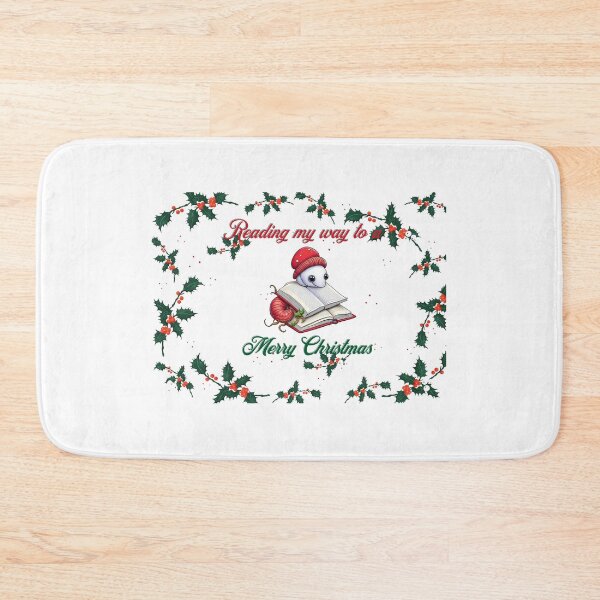 Item preview, Bookworm Christmas style designed and sold by Stardust4ever.