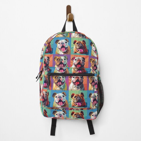 Item preview, Bull Dog pop art andy warhol style designed and sold by Pixel Playground.