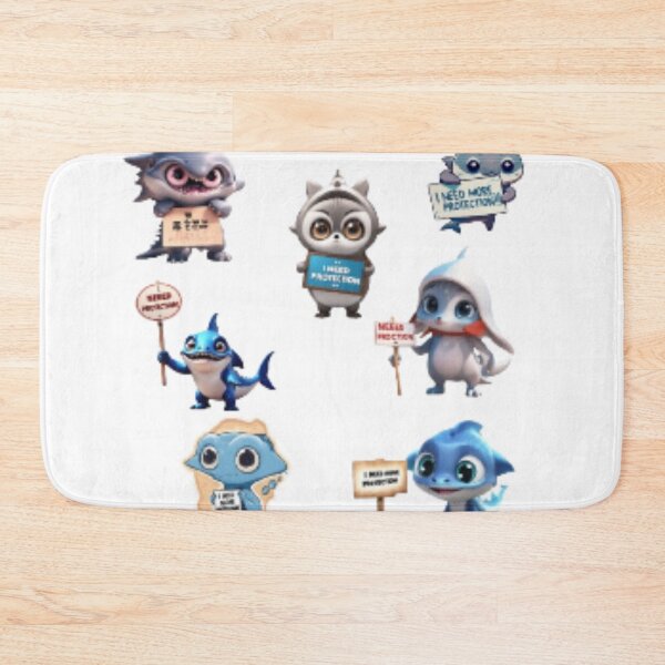 Item preview, Shark protection designed and sold by Graphichop.