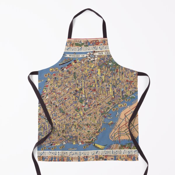 Item preview, Old map of New York (1950) designed and sold by coolshitba.