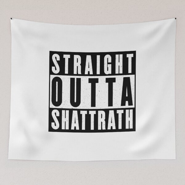 Artikelvorschau, Lustiges Warcraft Straight Outta Shattrath Design entworfen und verkauft von jmtees6.