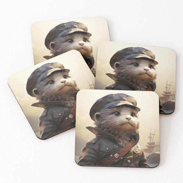 Item preview, Nautical Otter Captain Adventure on the High Seas designed and sold by Prozeum.