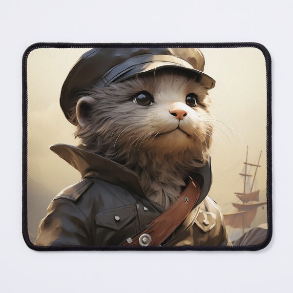 Item preview, Nautical Otter Captain Adventure on the High Seas designed and sold by Prozeum.