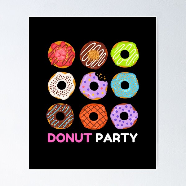 Donut Party Themed Art and Signs – La Design Boutique