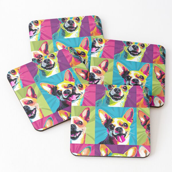 Item preview, Chihuahua pop art andy warhol style designed and sold by Pixel  Playground.