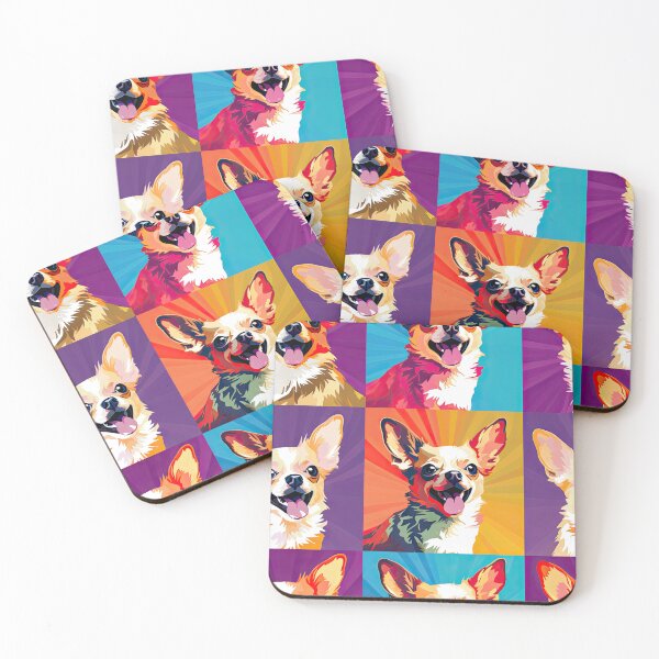 Item preview, Chihuahua pop art andy warhol style designed and sold by Pixel  Playground.