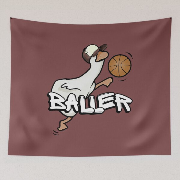 Item preview, Duck Baller - Funny Basketball Goose designed and sold by ViewerEqualsPhoton.