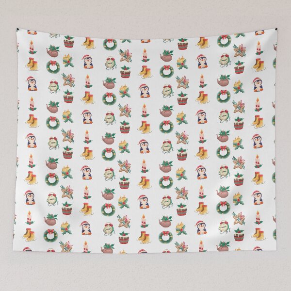 Item preview, Collection of 9 designs inspired by holiday trimmings designed and sold by huape.
