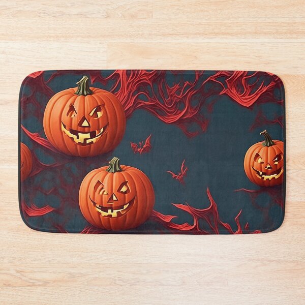 Item preview, Pumpkins with carved faces designed and sold by WalterGomes.