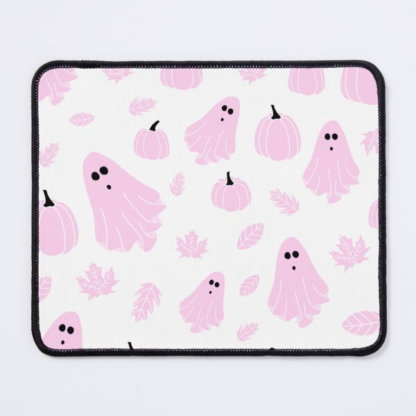 Item preview, Pink ghosts and pumpkins designed and sold by Ana Gorozpe.