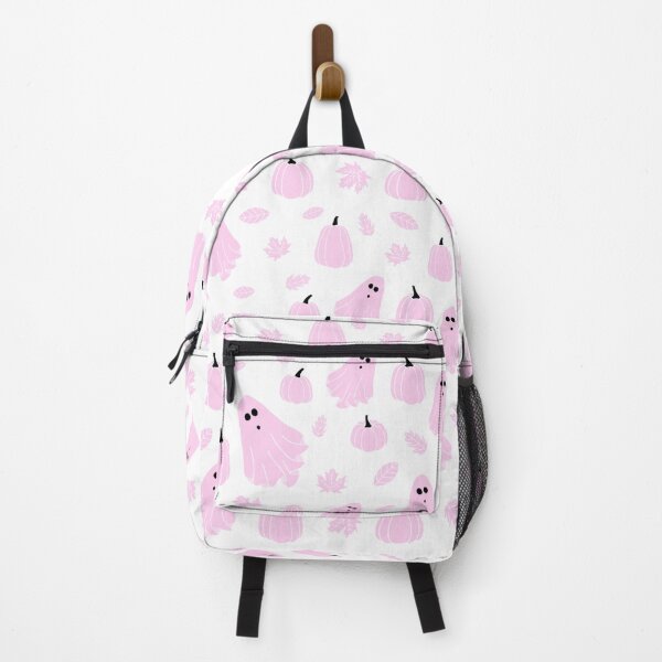Item preview, Pink ghosts and pumpkins designed and sold by Ana Gorozpe.