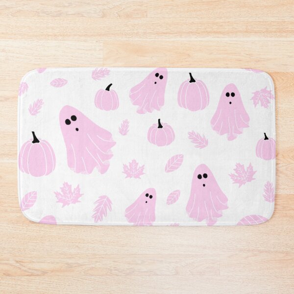 Item preview, Pink ghosts and pumpkins designed and sold by Ana Gorozpe.