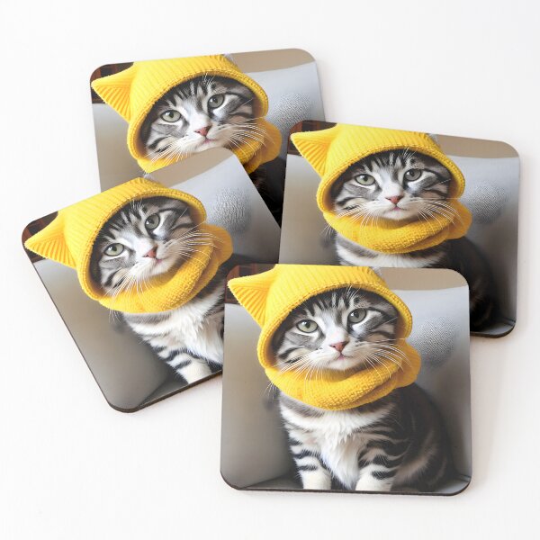 Item preview, Adorable Cat Illustration - Modern Digital Art designed and sold by Ai-michiart.