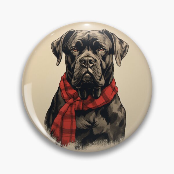 Artikelvorschau, Cane Corso Christmas Plaid Watercolor entworfen und verkauft von rafaeltto.