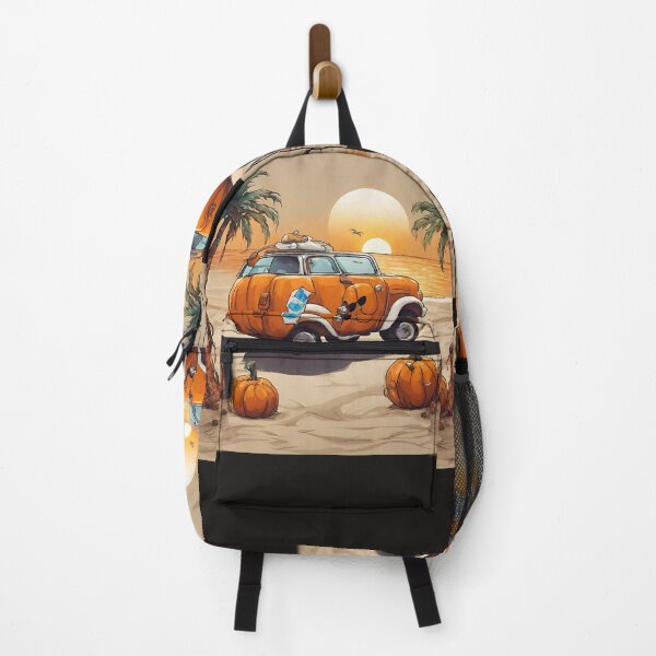 Item preview, Pumpkin FAMILY in journy and a beach with bus designed and sold by BonzaleDesign.