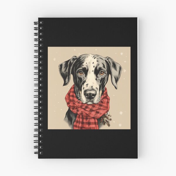 Item preview, Catahoula Leopard Christmas Plaid Watercolor designed and sold by rafaeltto.
