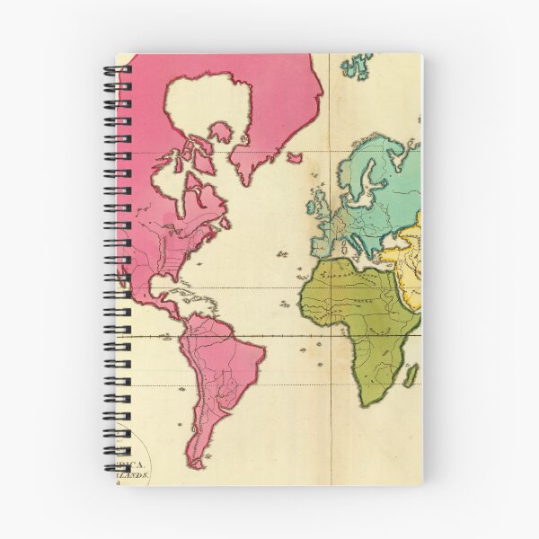 Item preview, Vintage Map of The World (1792) designed and sold by BravuraMedia.