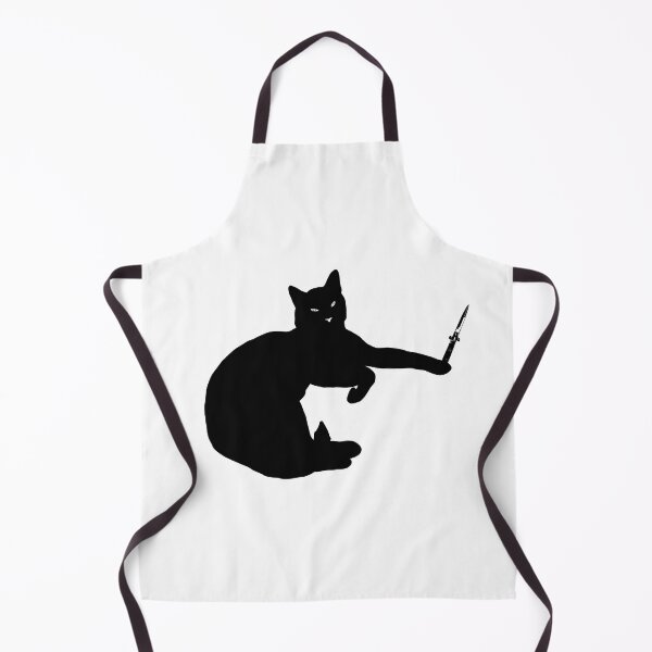Item preview, Cat with a knife designed and sold by ExpiredGoods.