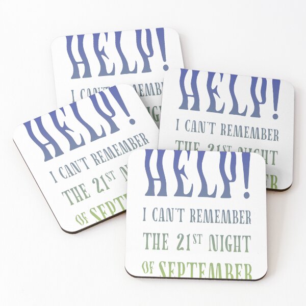 Item preview, Help I can't remember the 21st night of September designed and sold by mhunt109.