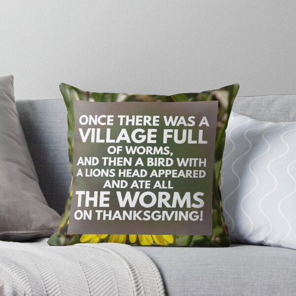 Item preview, ate worms Thanksgiving designed and sold by Storiesforyou.