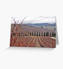 winery Greeting Card