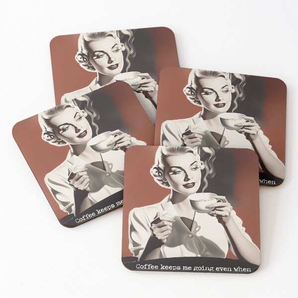 Item preview, Coffee Keeps Me Going designed and sold by CircaSassy.