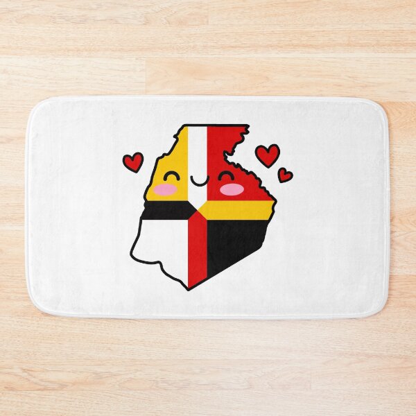 Item preview, Frederick County Maryland State Flag Map Smile with Love designed and sold by pixelsparkzone.