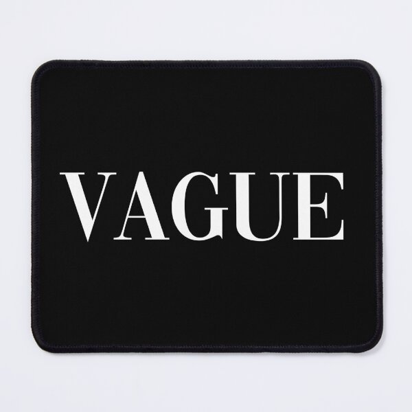 Item preview, Vague White designed and sold by amkrisher.