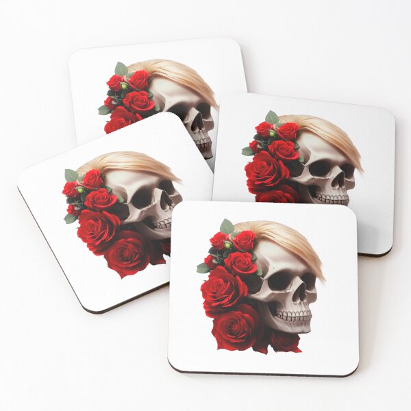 Item preview, SKULL ROSES HALLOWEEN DAY OF THE DEAD DIA DE MUERTOS MEXICAN #ogirdor designed and sold by ogirdorgraphics.