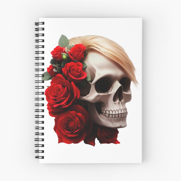 Item preview, SKULL ROSES HALLOWEEN DAY OF THE DEAD DIA DE MUERTOS MEXICAN #ogirdor designed and sold by ogirdorgraphics.
