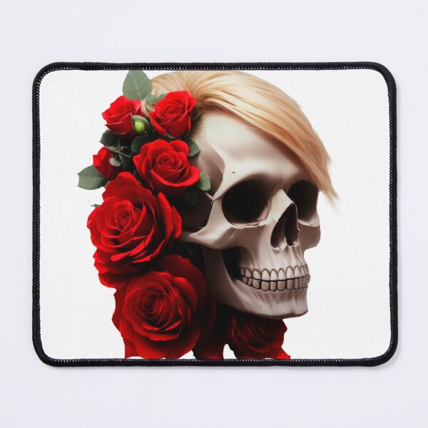 Item preview, SKULL ROSES HALLOWEEN DAY OF THE DEAD DIA DE MUERTOS MEXICAN #ogirdor designed and sold by ogirdorgraphics.