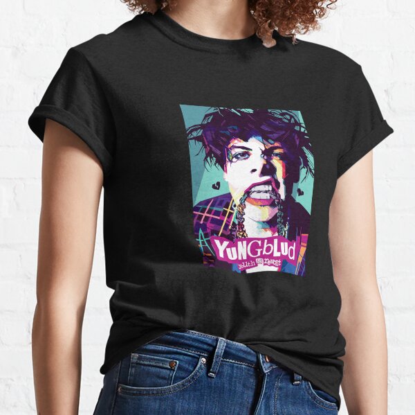 Yungblud Unisex Black Marl Weird T-Shirt S : : Fashion