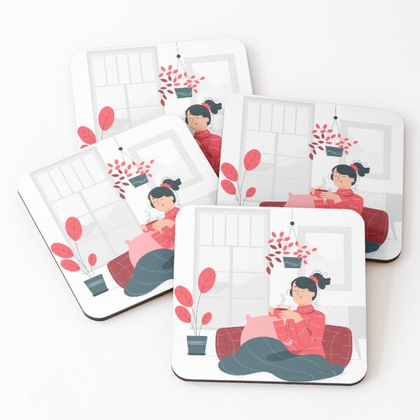 Item preview, Getting Coffee Concept Illustration designed and sold by hjian8219.