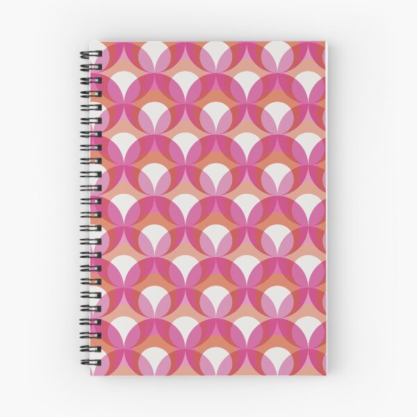 Item preview, Mod Circles Pink and Orange designed and sold by Stephanie McRae.