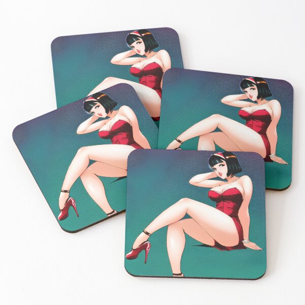 Item preview, 1920s Era Anime Pinup Girl #5152 designed and sold by KoliBabb.