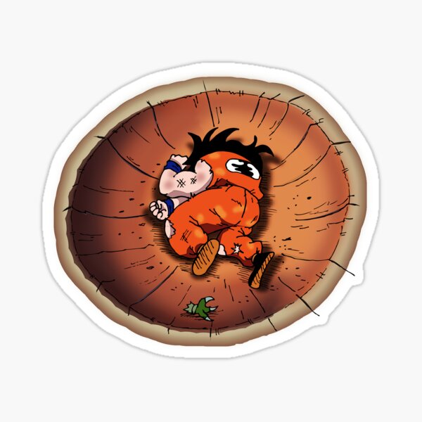 "Yamcha Death Pose Meme" Sticker for Sale by ArgentavisGames Redbubble