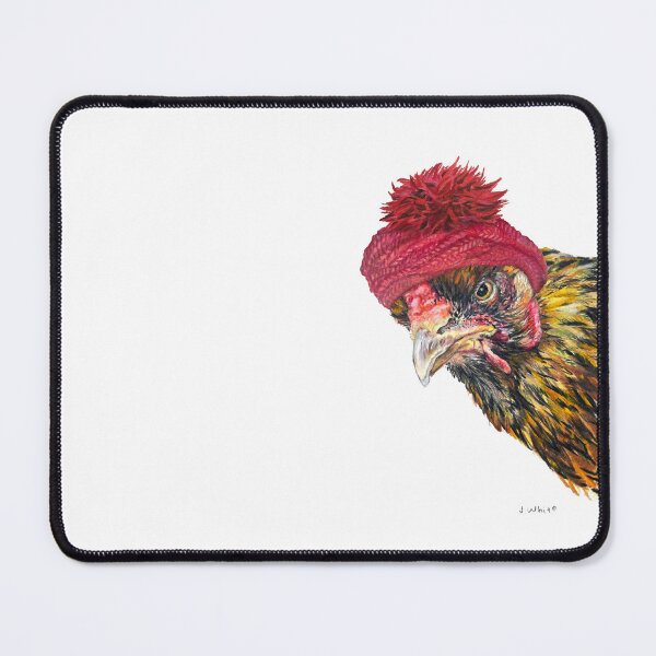 Item preview, Inez the Brahma in a Hat designed and sold by jenesaiscluck.