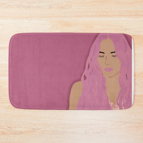 Item preview, Woman in Pink Illustrated Portrait designed and sold by madeonbright.