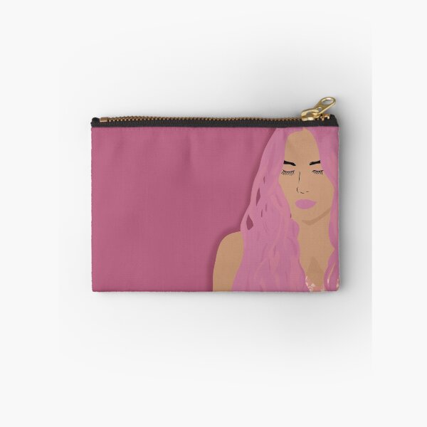 Item preview, Woman in Pink Illustrated Portrait designed and sold by madeonbright.