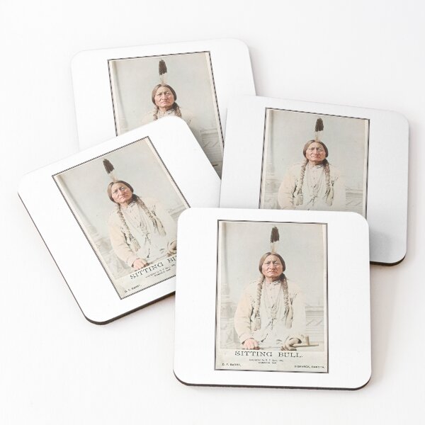 Item preview, Indigenous People Sitting Bull Native American Sioux Chief Vintage Photo  designed and sold by theflandonian.