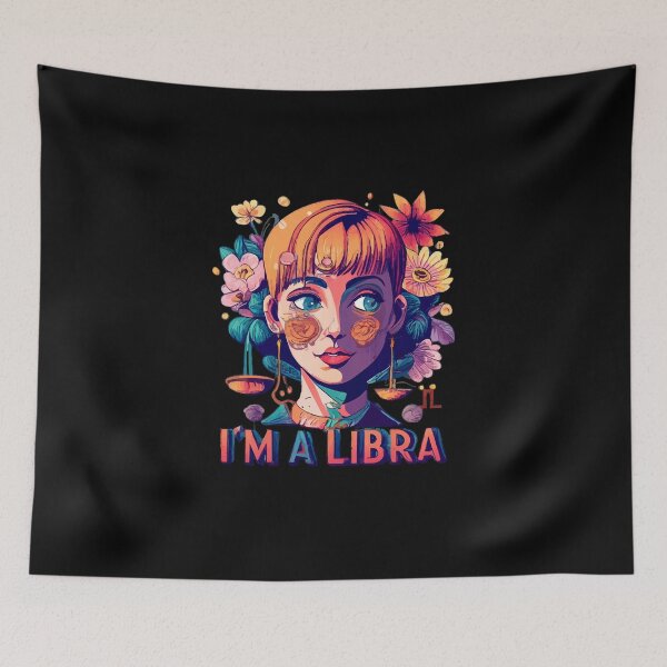 Item preview, Libra Zodiac Delight Cute Horoscope Fact designed and sold by someraargelia.