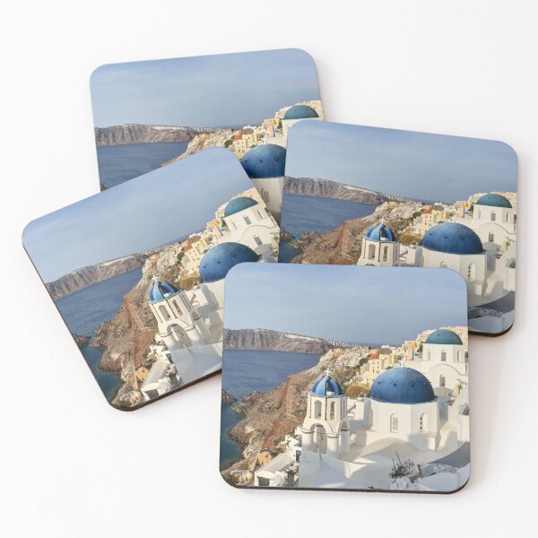 Item preview, Oia Santorini Blue Domes 02 designed and sold by Weston  Westmoreland.