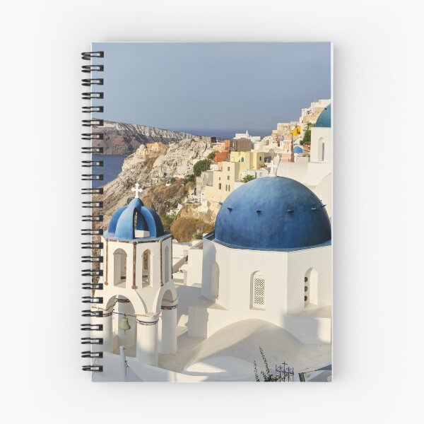 Item preview, Oia Santorini Blue Domes 02 designed and sold by Weston  Westmoreland.