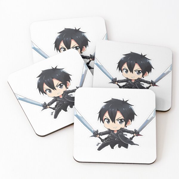 Item preview, Chibi Kirito in Battle with Swords designed and sold by Vistaprint.