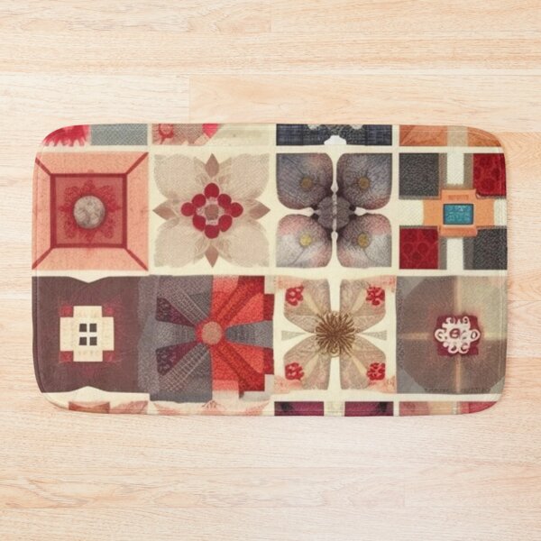 Item preview, Patchwork quilt design  designed and sold by Roxburylane.