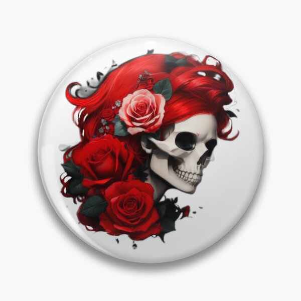 Item preview, SKULL ROSES HALLOWEEN DAY OF THE DEAD DIA DE MUERTOS MEXICAN #ogirdor designed and sold by ogirdorgraphics.