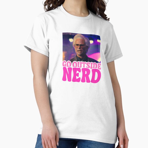 Vista previa del artículo con la obra «Ir afuera nerd | Bebé Billy Freeman», diseñado y vendido por lsegers.