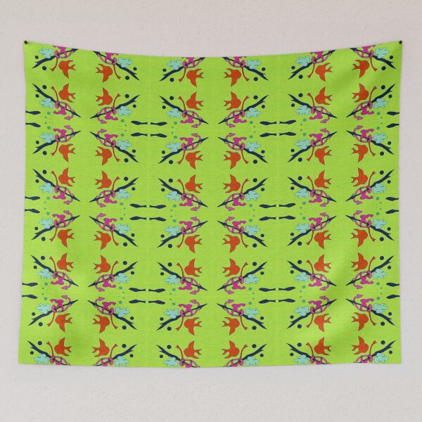 Item preview, Pishy Pish Wallpaper Mural designed and sold by will-o-wares.